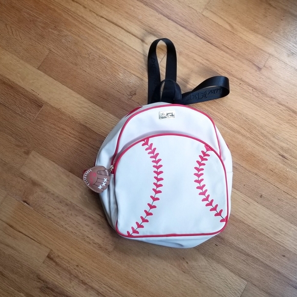 Betsey Johnson Handbags - Final!-Betsey Johnson Baseball Backpack